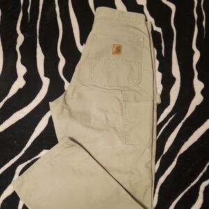 Carhartt Men's Khaki Cargo Pants